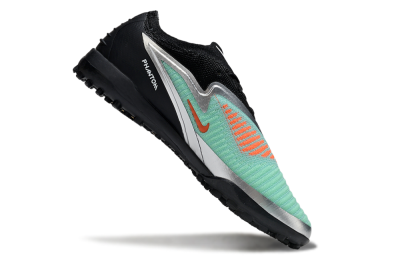 Nike Phantom 6 Elite TF Artificial Turf Soccer Shoes - Jade/Silver/Black