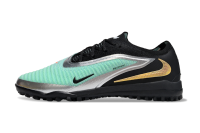 Nike Phantom 6 Elite TF Artificial Turf Soccer Shoes - Jade/Silver/Black