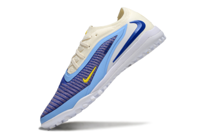 Nike Phantom 6 Elite TF Artificial Turf Soccer Shoes - Blue/White/Jade