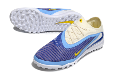 Nike Phantom 6 Elite TF Artificial Turf Soccer Shoes - Blue/White/Jade