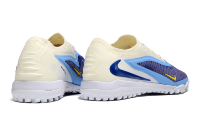 Nike Phantom 6 Elite TF Artificial Turf Soccer Shoes - Blue/White/Jade