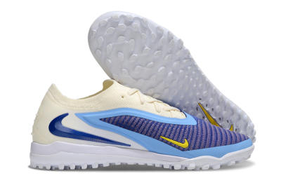 Nike Phantom 6 Elite TF Artificial Turf Soccer Shoes - Blue/White/Jade
