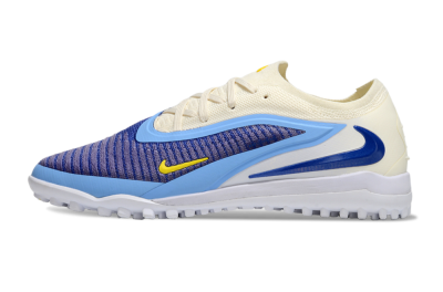 Nike Phantom 6 Elite TF Artificial Turf Soccer Shoes - Blue/White/Jade