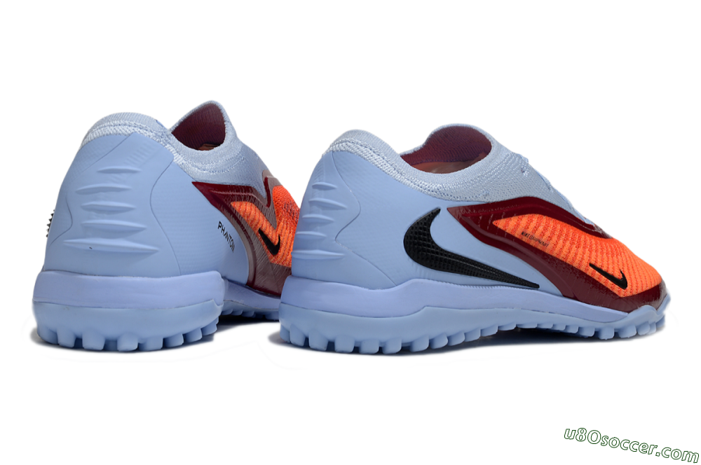 Nike Phantom 6 Elite TF Artificial Turf Soccer Shoes - Red/Jade/Black 6