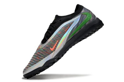 Nike Phantom 6 Elite TF Artificial Turf Soccer Shoes - Grey/Silver/Black