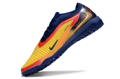 Nike Phantom 6 Elite TF Artificial Turf Soccer Shoes - Yellow/Red/Blue