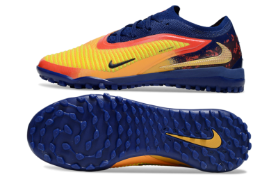 Nike Phantom 6 Elite TF Artificial Turf Soccer Shoes - Yellow/Red/Blue