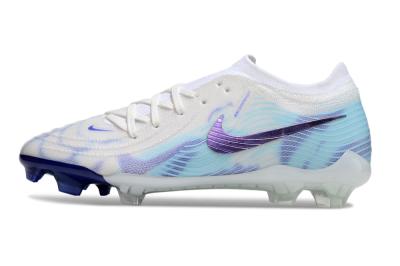 Nike Phantom GX 2 Elite FG Firm Ground Soccer Cleats - White/Purple/Jade