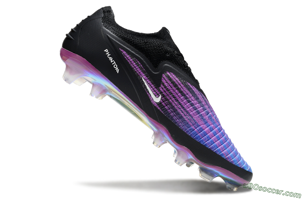 Nike Phantom 6 Elite FG Firm Ground Soccer Cleats - Blue/Black/Purple 4