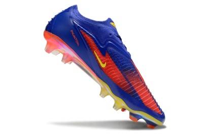 Nike Phantom 6 Elite FG Firm Ground Soccer Cleats - Blue/Red/Yellow