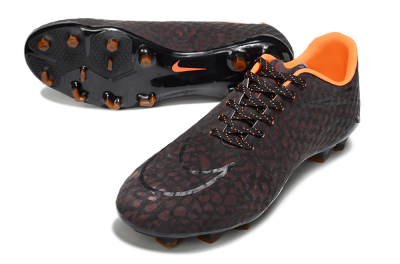 Nike Hypervenom Phantom FG Firm Ground Soccer Cleats - Black/Red