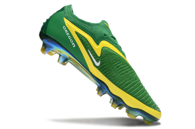 Nike Phantom 6 Elite FG Firm Ground Soccer Cleats - Green/Yellow/Black