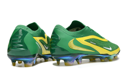 Nike Phantom 6 Elite FG Firm Ground Soccer Cleats - Green/Yellow/Black