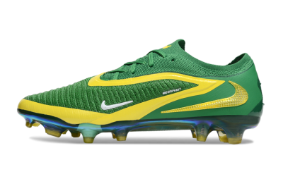Nike Phantom 6 Elite FG Firm Ground Soccer Cleats - Green/Yellow/Black