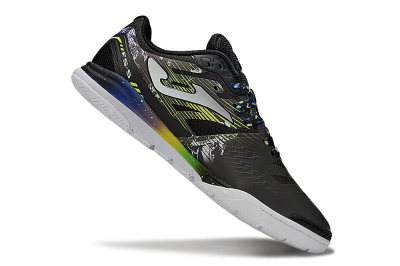Joma Top Flex IC Indoor & Futsal Soccer Shoes - Black/White/Yellow