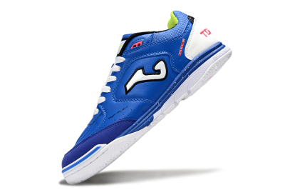 Joma Top Flex IC Indoor & Futsal Soccer Shoes - Blue/White/Pink