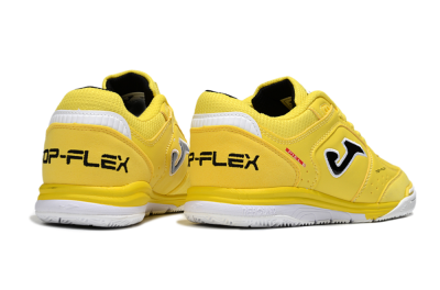 Joma Top Flex IC Indoor & Futsal Soccer Shoes - Yellow/Black/White