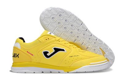 Joma Top Flex IC Indoor & Futsal Soccer Shoes - Yellow/Black/White