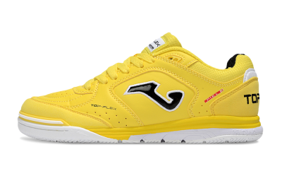 Joma Top Flex IC Indoor & Futsal Soccer Shoes - Yellow/Black/White