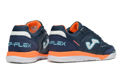 Joma Top Flex IC Indoor & Futsal Soccer Shoes - Blue/White/Jade