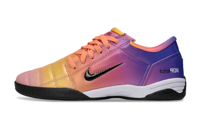 Nike Total 90 III IC Indoor & Futsal Soccer Shoes - Pink/Yellow/Purple