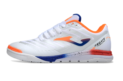 Joma Top Flex IC Indoor & Futsal Soccer Shoes - White/Blue/Red