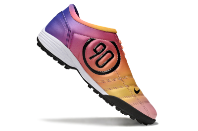 Nike Total 90 III TF Artificial Turf Soccer Shoes - Pink/Yellow/Purple