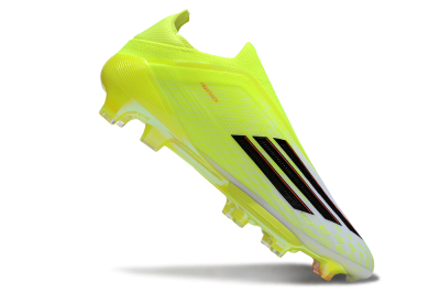 Adidas F50+ Elite Lightstrike Pro Laceless FG Firm Ground Soccer Cleats - Yellow/Black/Red