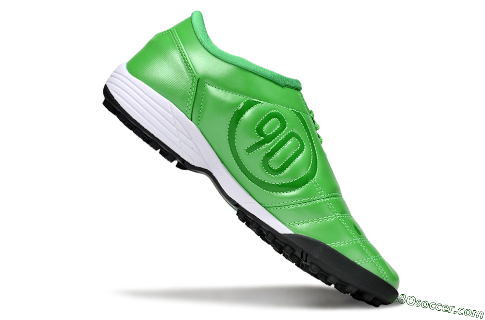 Nike Total 90 III TF Artificial Turf Soccer Shoes - Green/White 4