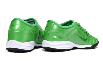 Nike Total 90 III TF Artificial Turf Soccer Shoes - Green/White