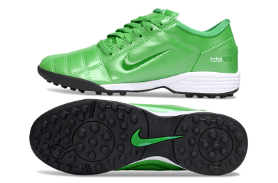 Nike Total 90 III TF Artificial Turf Soccer Shoes - Green/White