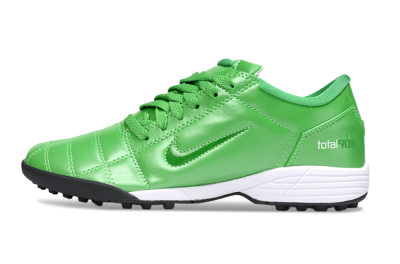 Nike Total 90 III TF Artificial Turf Soccer Shoes - Green/White