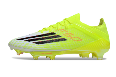 Adidas F50+ Elite Lightstrike Pro FG Firm Ground Soccer Cleats - Yellow/Black/Red