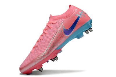 Nike Air Zoom Mercurial Vapor 16 Elite SG Soft Ground Soccer Cleats - Red/Silver/Blue