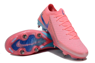 Nike Air Zoom Mercurial Vapor 16 Elite SG Soft Ground Soccer Cleats - Red/Silver/Blue