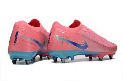 Nike Air Zoom Mercurial Vapor 16 Elite SG Soft Ground Soccer Cleats - Red/Silver/Blue