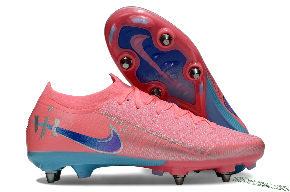 Nike Air Zoom Mercurial Vapor 16 Elite SG Soft Ground Soccer Cleats - Red/Silver/Blue 1