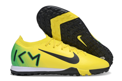 Nike Air Zoom Mercurial Vapor 16 Elite TF Artificial Turf Soccer Shoes - Yellow/Black/Green