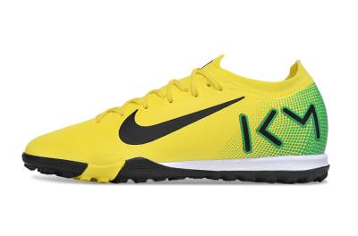 Nike Air Zoom Mercurial Vapor 16 Elite TF Artificial Turf Soccer Shoes - Yellow/Black/Green