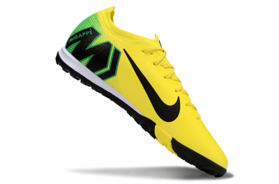 Nike Air Zoom Mercurial Vapor 16 Elite TF Artificial Turf Soccer Shoes - Yellow/Black/Green