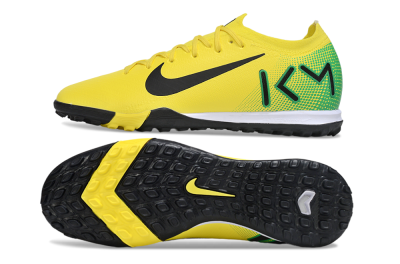 Nike Air Zoom Mercurial Vapor 16 Elite TF Artificial Turf Soccer Shoes - Yellow/Black/Green