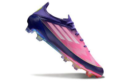 Adidas F50 Elite FG Firm Ground Soccer Cleats - Pink/Blue/Yellow