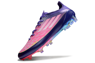 Adidas F50 Elite FG Firm Ground Soccer Cleats - Pink/Blue/Yellow
