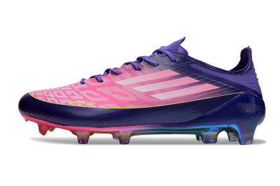 Adidas F50 Elite FG Firm Ground Soccer Cleats - Pink/Blue/Yellow