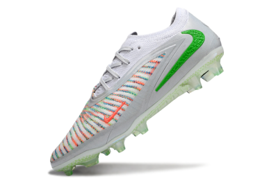 Nike Phantom 6 Elite FG Firm Ground Soccer Cleats - White/Red/Yellow