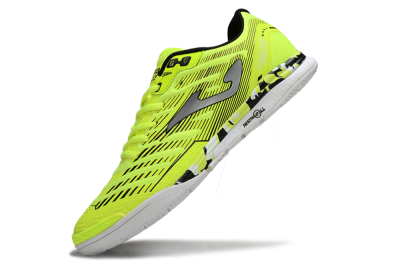 Joma Top Flex IC Indoor & Futsal Soccer Shoes - Yellow/Silver/Black