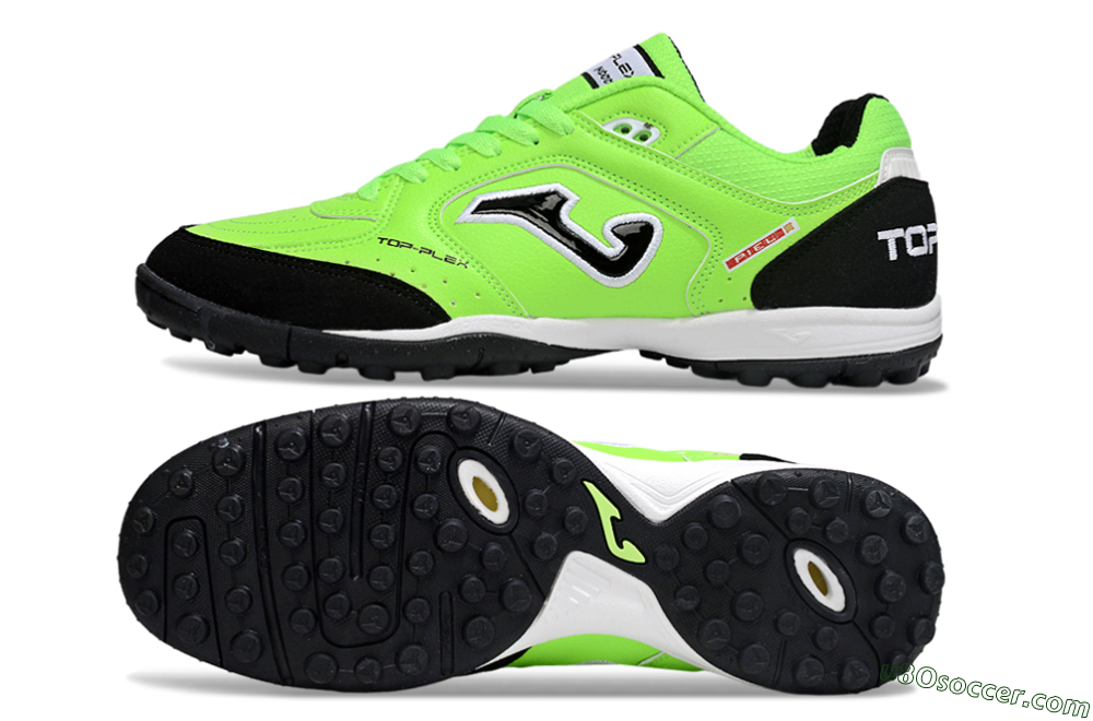 Joma Top Flex TF Artificial Turf Soccer Shoes - Yellow/Black/White 0