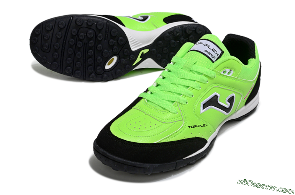 Joma Top Flex TF Artificial Turf Soccer Shoes - Yellow/Black/White 3