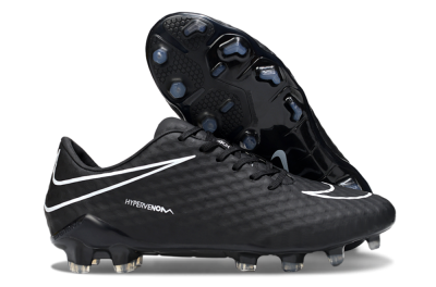 Nike Hypervenom Phantom Rgn SE FG Firm Ground Soccer Cleats - Black/White