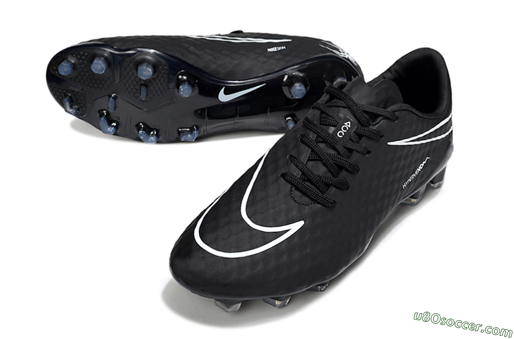 Nike Hypervenom Phantom Rgn SE FG Firm Ground Soccer Cleats - Black/White 3